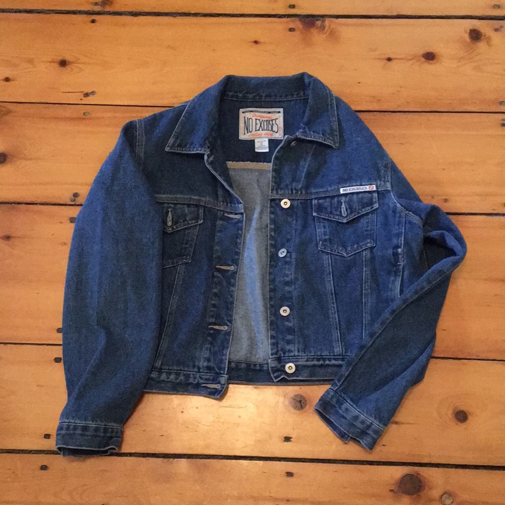 Vintage No Excuses Denim Jacket